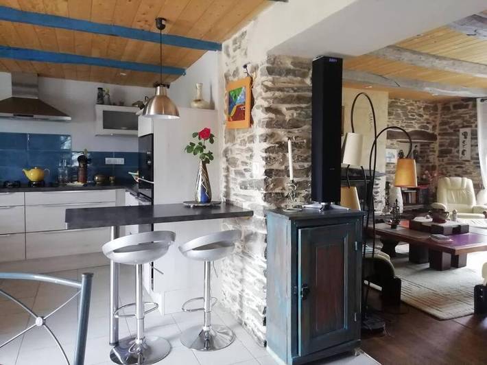 Villa pour 6 personnes, avec Terrasse ainsi que Piscine et Vue dans l' Aveyron - 4