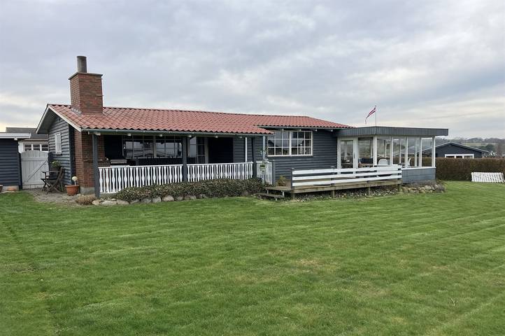 Ferienhaus für 6 Personen, mit Terrasse und Garten, mit Haustier in Tårup