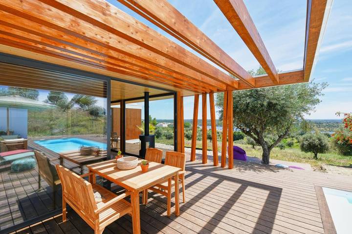Chalet para 6 personas, con piscina además de jardín y jacuzzi en Alentejo - 3