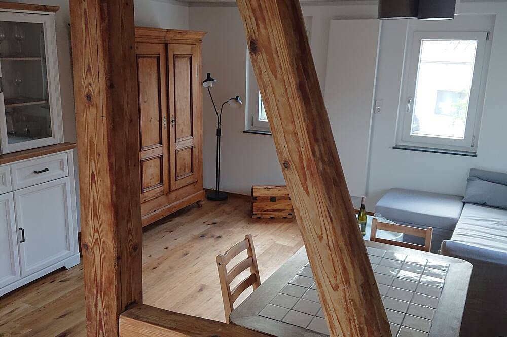 Ferienwohnung Koch offenes wohnen auf zwei Etagen im Renovierten Bauernhaus in Güglingen, Kraichgau