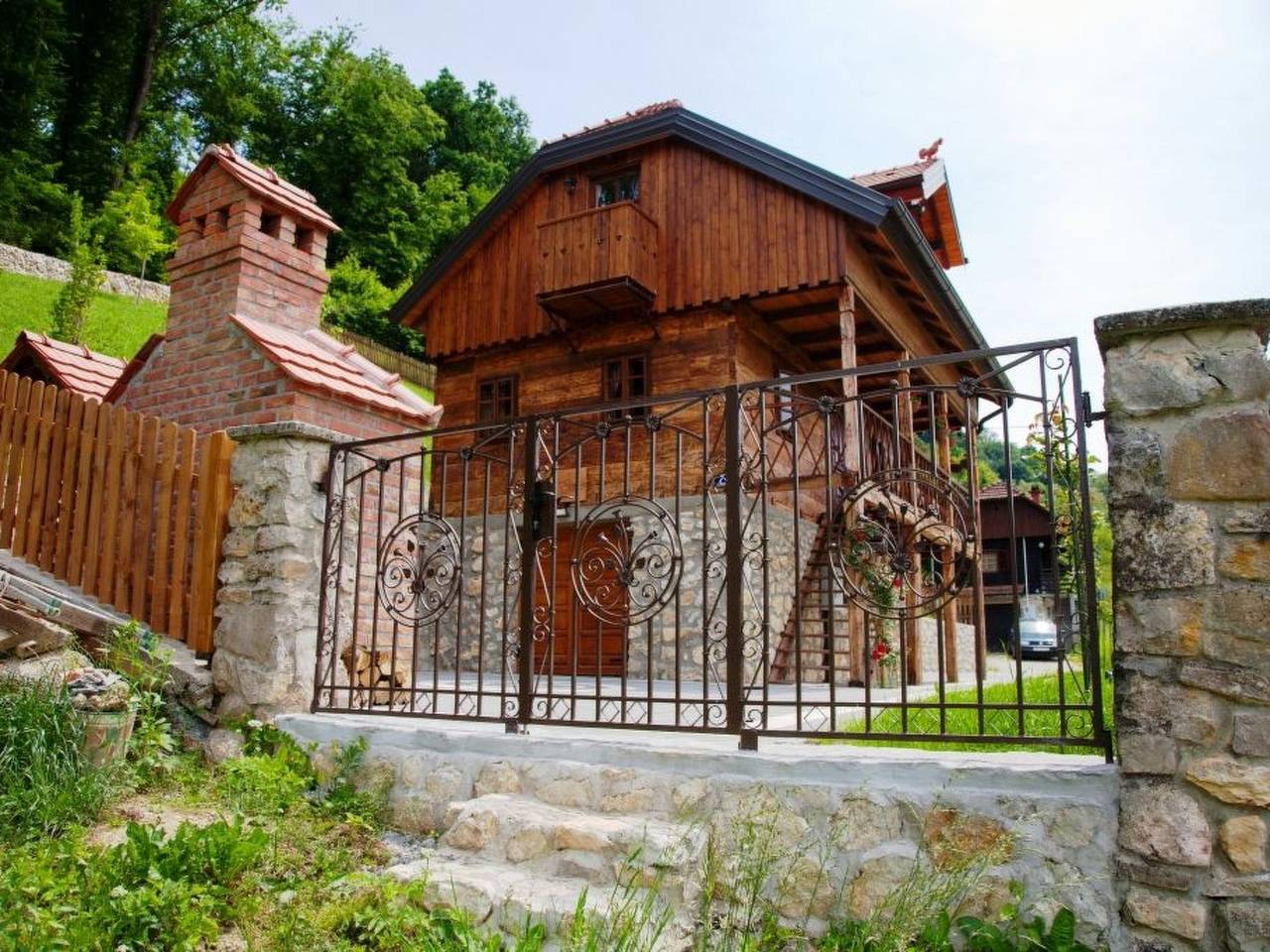 Für 4 Personen und 1 Kind in Tuhelj, Nordkroatien in Krapina-Zagorje