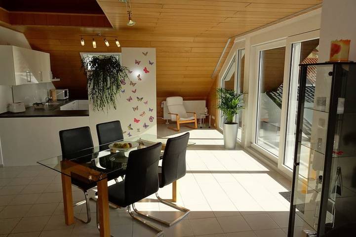Ferienwohnung für 2 Personen, mit Balkon und Garten in Sommerhausen