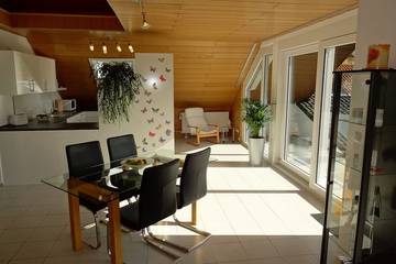 Ferienwohnung für 2 Personen, mit Balkon in Sommerhausen