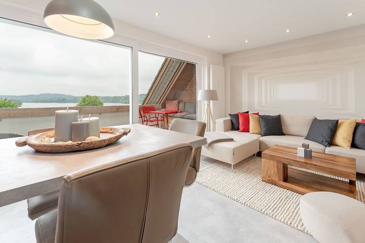 Ferienwohnung für 2 Personen, mit Balkon und Seeblick am Dieksee - 2