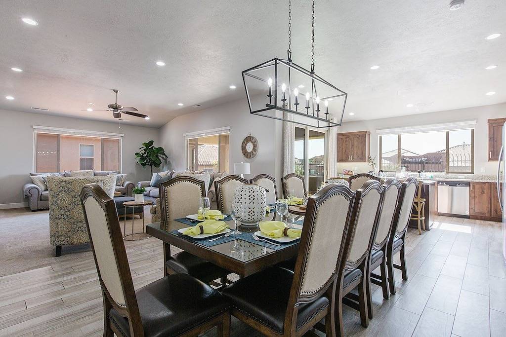 115 | Himmel am Pool im Paradise Village in St. George in Santa Clara (UT), Zion Nationalpark