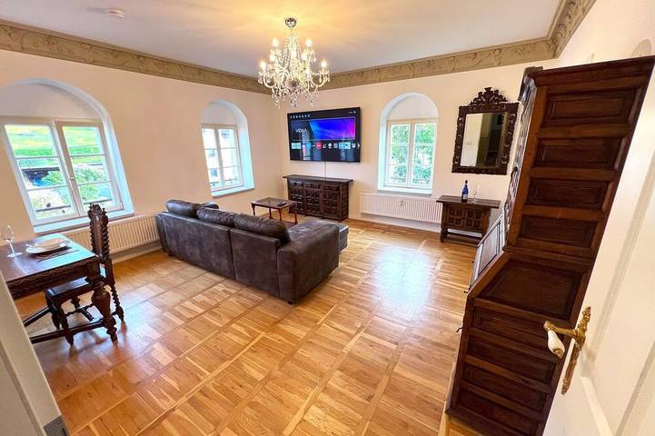 Ferienwohnung für 12 Personen, mit Garten