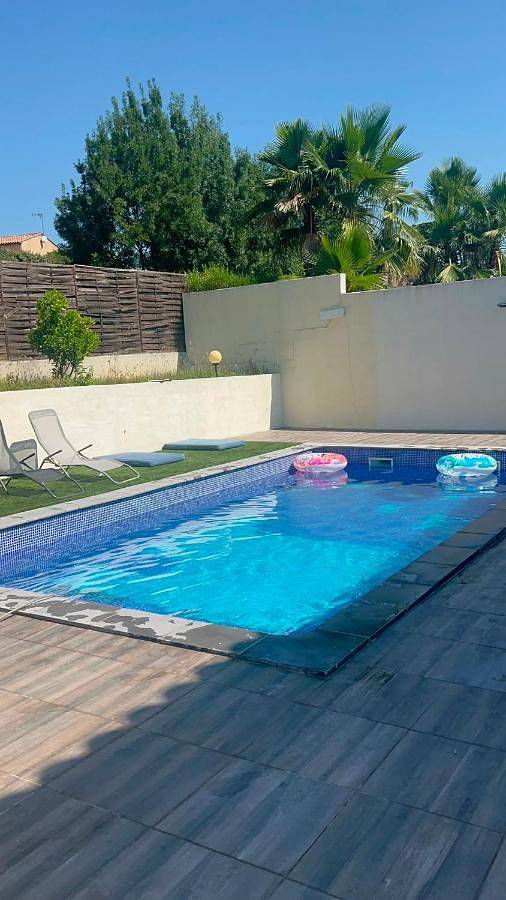 Maison de vacances pour 9 personnes, avec Terrasse et Piscine