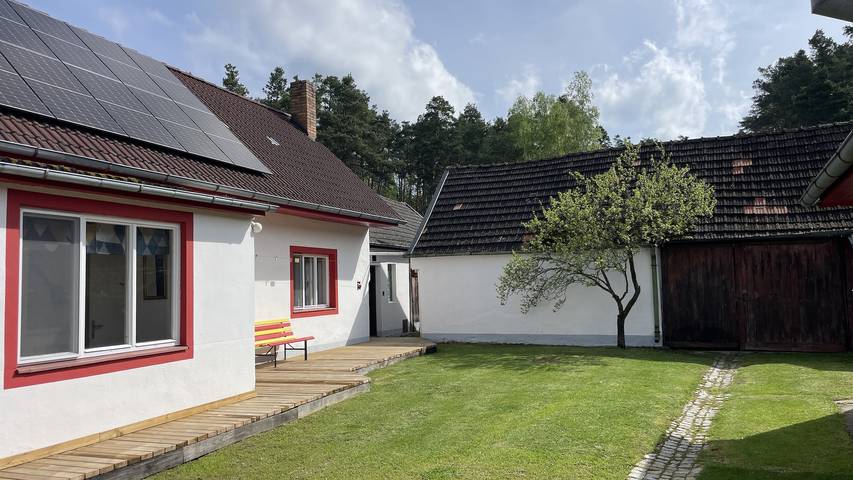 Bauernhof für 6 Personen, mit Balkon/Terrasse und Whirlpool sowie Garten und Sauna in Tschechien - 3