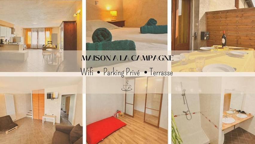 Maison de vacances pour 6 personnes, avec terrasse et vue - 1