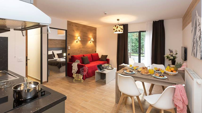 Ferienwohnung für 4 Personen, mit Pool und Sauna, mit Haustier in Chamonix - 4