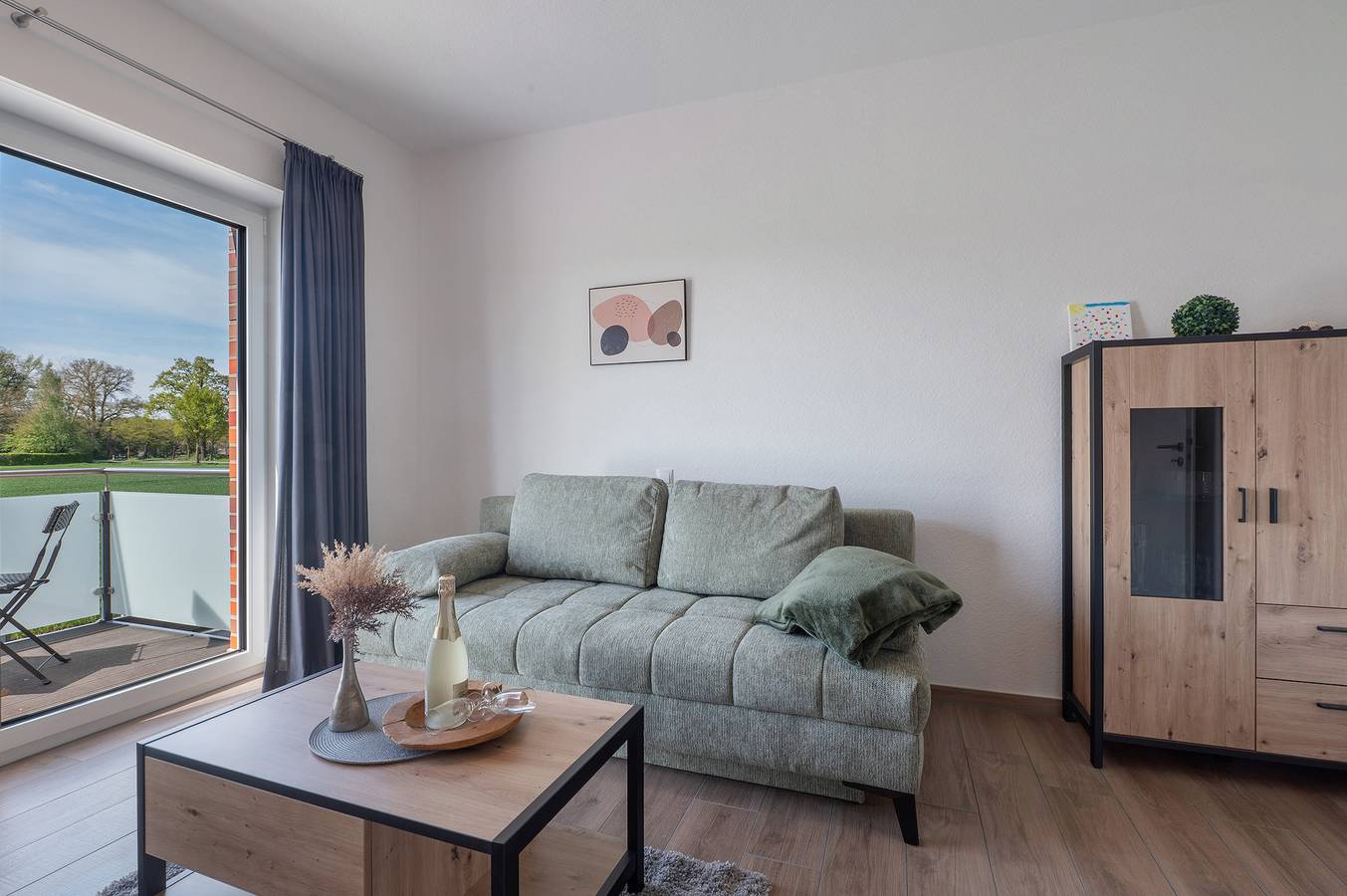 Entire apartment, Holiday Apartment 'Anna 2 Og' with Balcony in Lastrup, Oldenburger Muensterland
