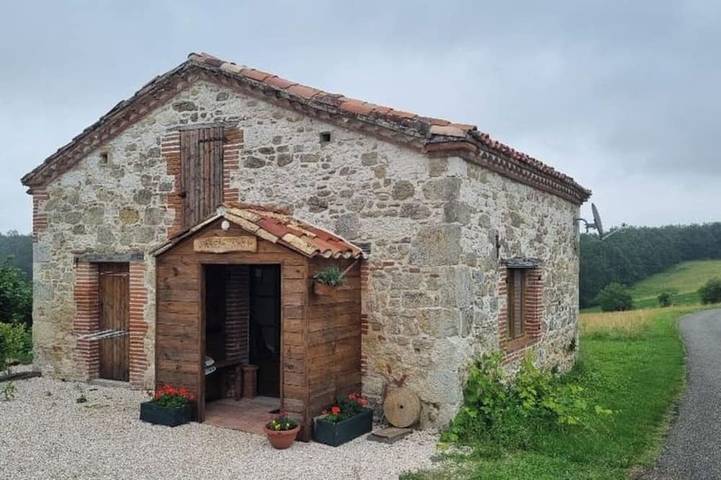 Maison de campagne pour 4 personnes, avec jardin et terrasse, animaux acceptés dans le Tarn-et-Garonne
