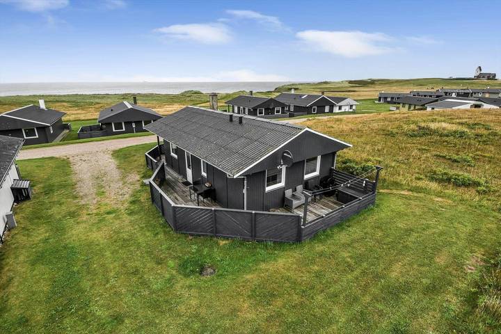 Ferieudlejning for 6 personer, med terrasse i Lemvig