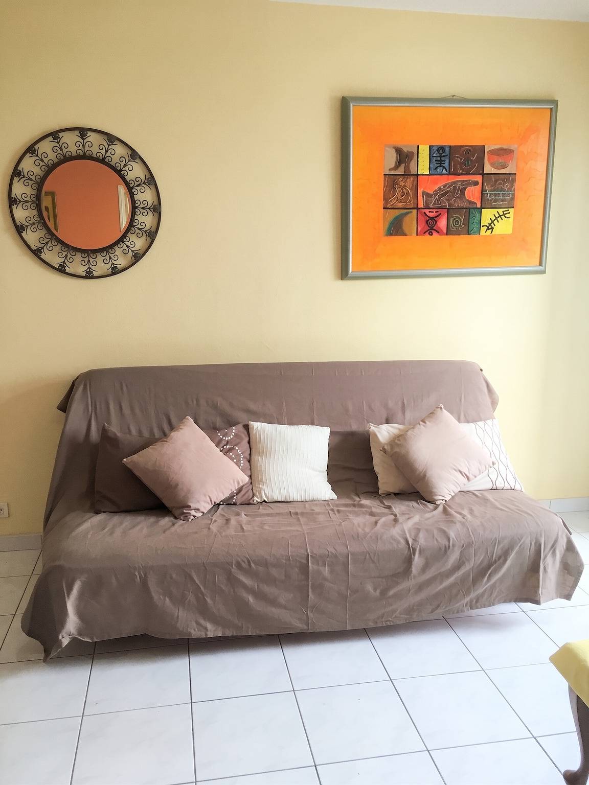 Appartement entier, Appartement charmant à Saint-Denis avec vue sur la mer - 43 m² in Saint-Denis (Réunion), Île de la Réunion