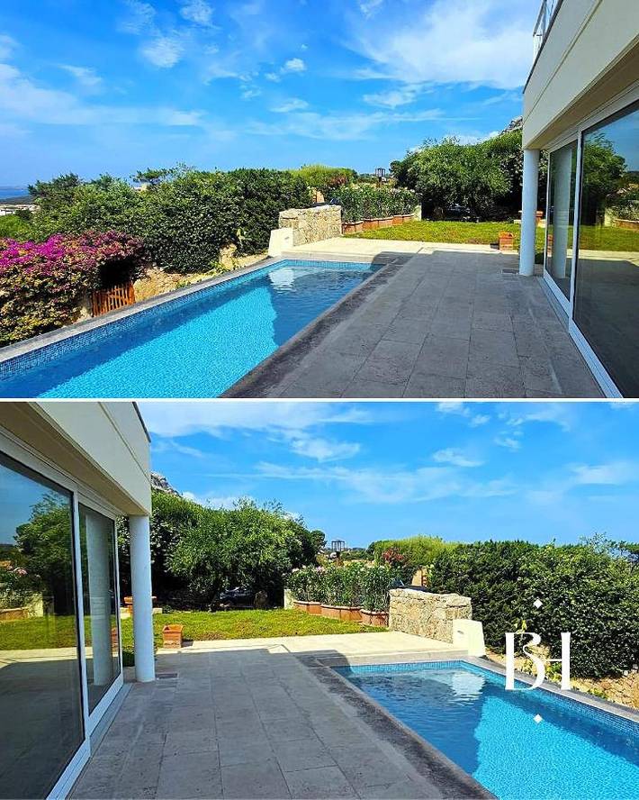 Villa pour 6 personnes, avec jardin ainsi que piscine et vue, animaux acceptés à Porto Cervo - 3