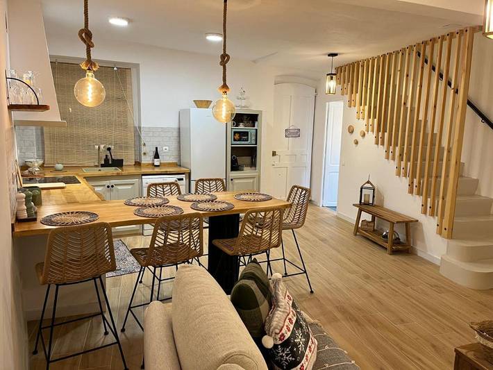 Apartamento para 6 personas, con vistas y balcón en Priorat