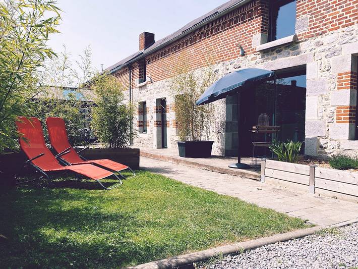 Gîte pour 2 personnes, avec terrasse et jardin