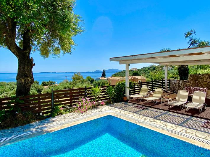 Villa mit pool für 4 Personen, mit Garten auf Korfu - 2