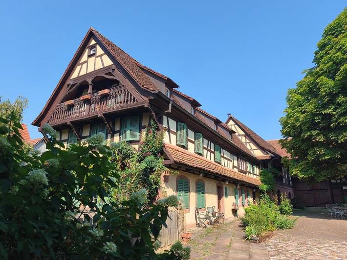 Chambre d’hôte pour 2 personnes, avec Terrasse ainsi que Jardin et Vue à Bouxwiller