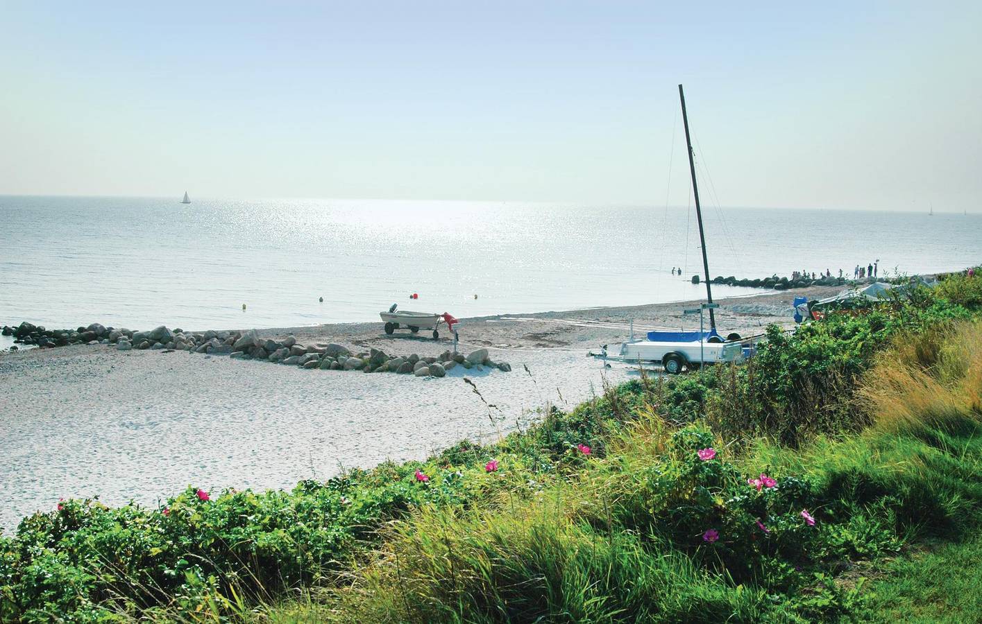 Appartement am Strand mit Parkplatz, TV und Internet in Schönhagen, Brodersby