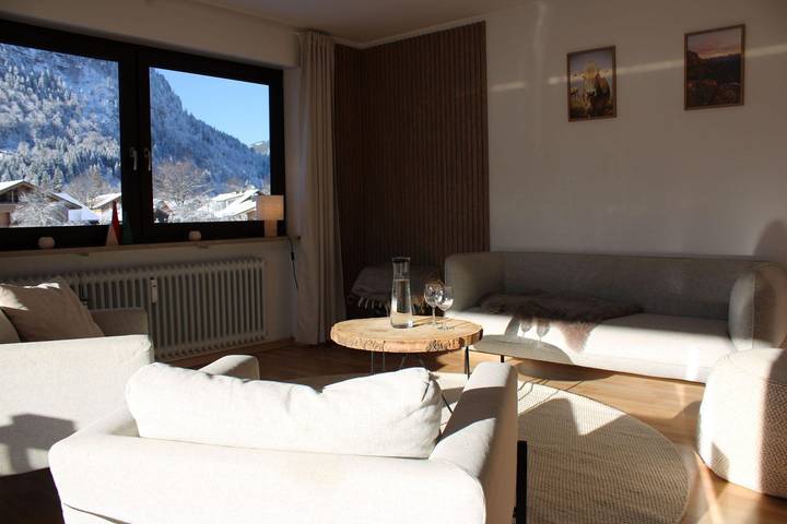 Ferienwohnung für 4 Personen, mit Balkon und Ausblick in Pfronten - 4