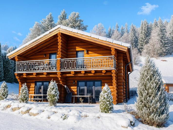 Chalet für 6 Personen, mit Garten und Balkon in Hermagor-Pressegger See