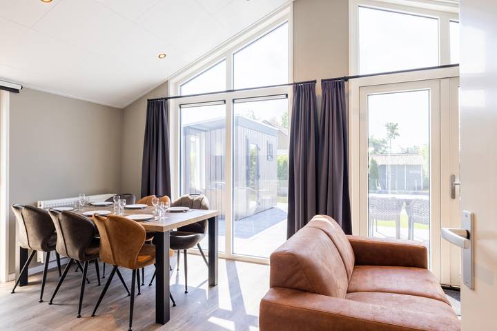 Chalet für 6 Personen, mit Terrasse und Garten in Nordholland - 4