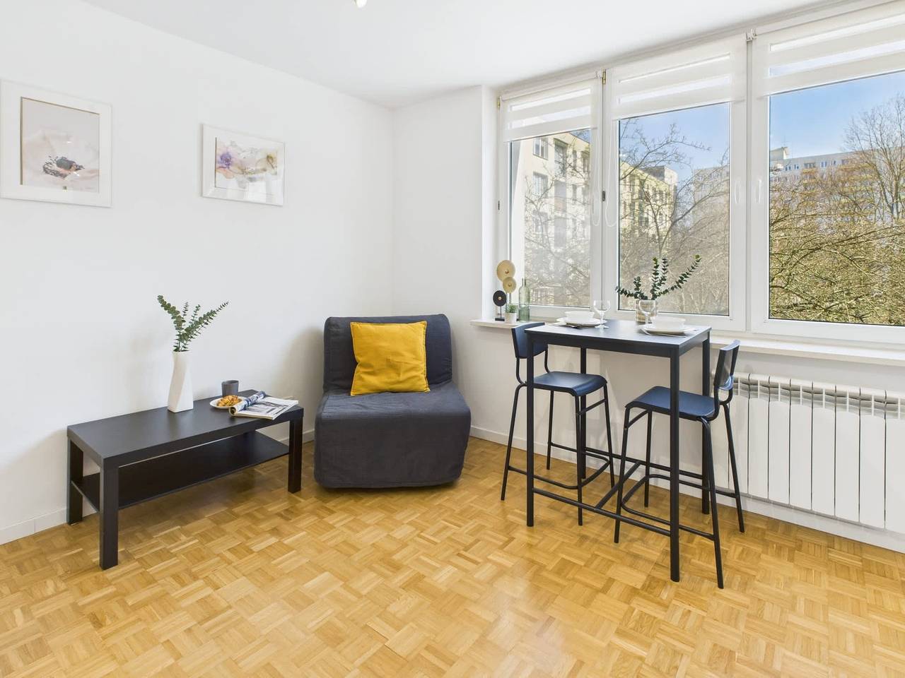 Estudio entero, Żuromińska 8 | Cozy Studio | Smart Tv in Targówek, Varsovia