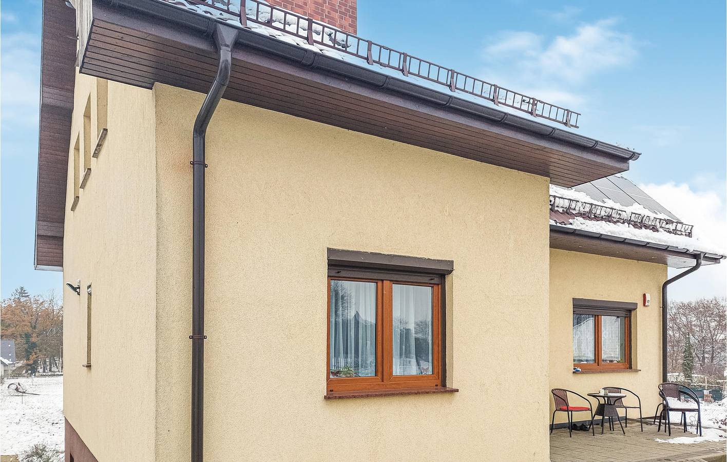 Ganze Ferienwohnung, Ferienwohnung für 8 Personen mit Terrasse in Westpommern