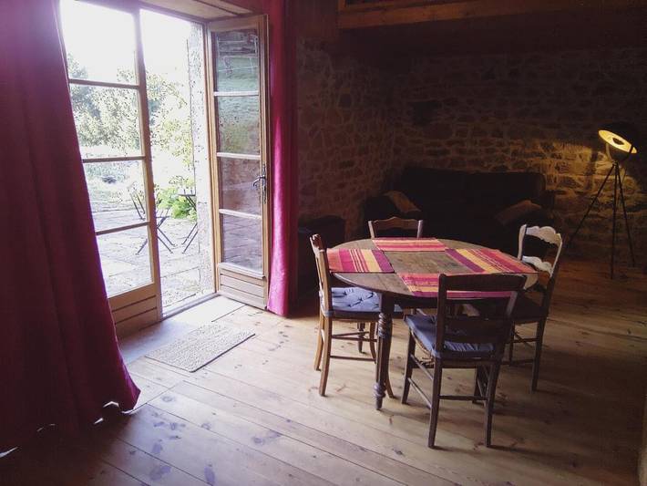 Maison de vacances pour 4 personnes, avec Terrasse ainsi que Jardin et Vue