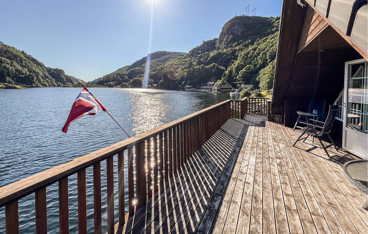Casa de vacaciones para 6 personas con terraza in Farsund