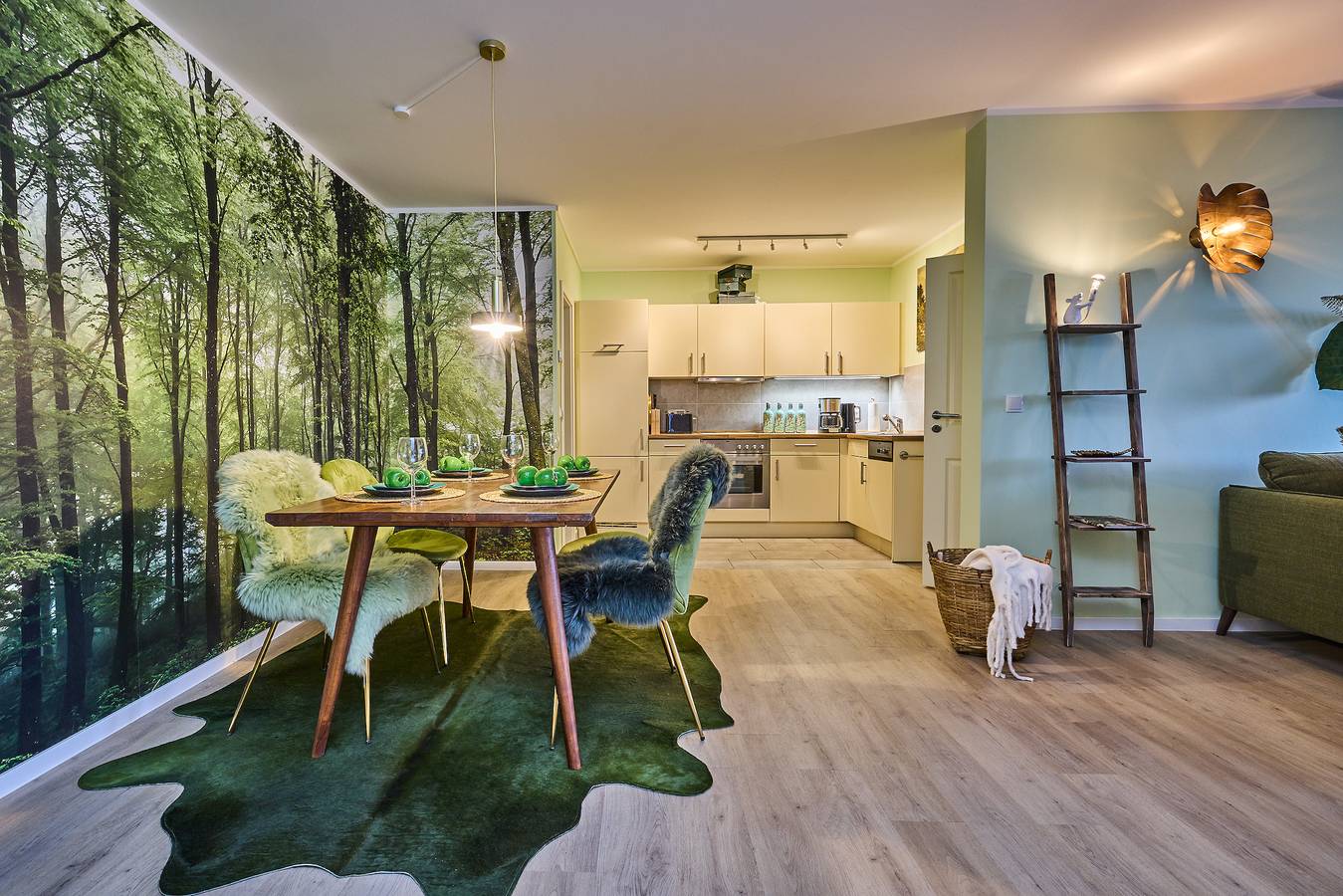 Ganze Ferienwohnung, Grüne Oase in Göhren-Lebbin, Mecklenburgische Seenplatte