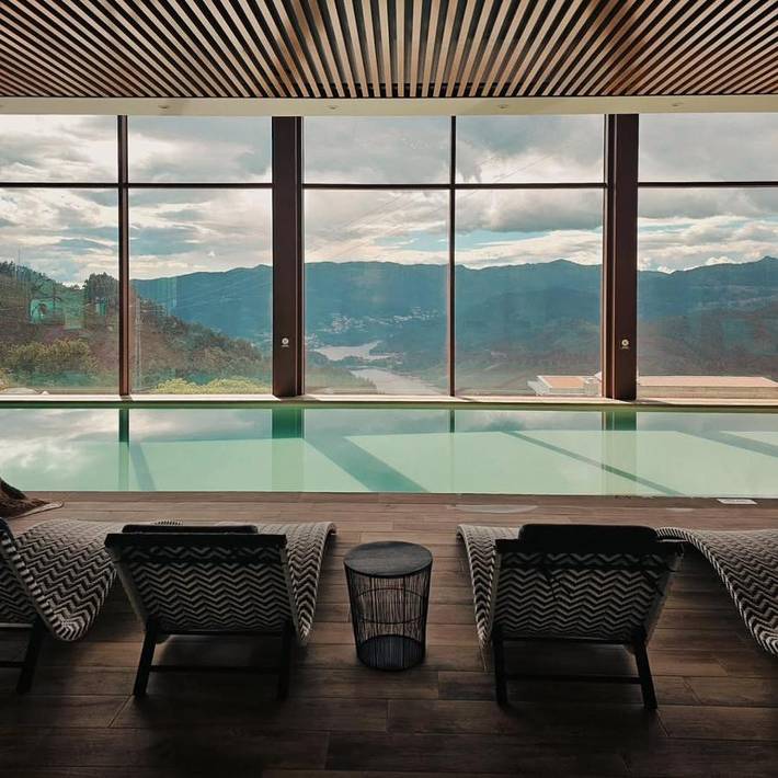 Ferienpark für 4 Personen, mit Whirlpool und Sauna sowie Pool und Garten in Portugal - 4