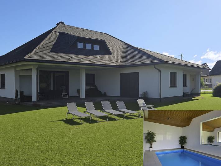 Ferienhaus für 6 Personen, mit Terrasse und Pool sowie Garten in Kärnten