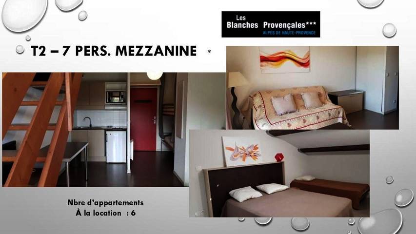 Location de vacances pour 4 personnes, avec vue ainsi que piscine et terrasse, animaux acceptés dans Chabanon Selonnet - 2