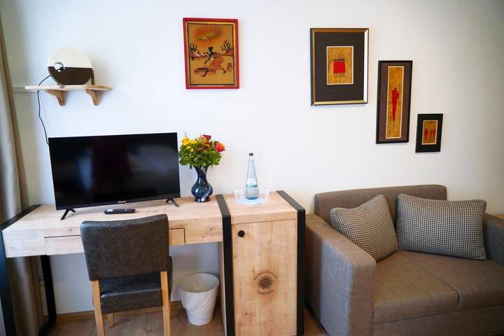 Hôtel pour 2 personnes, avec terrasse, animaux acceptés