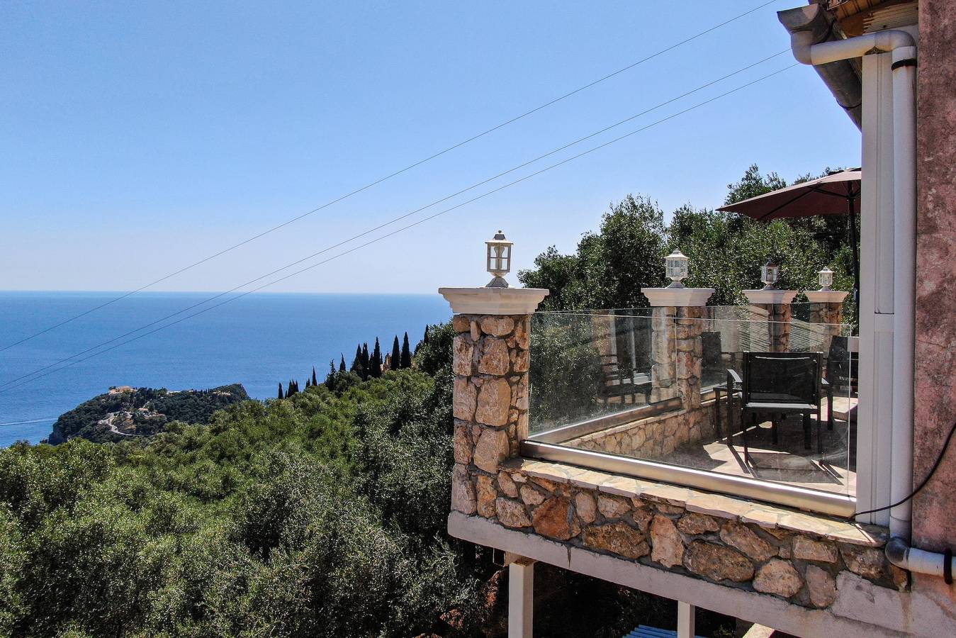 Feriehus for 6 personer in Lakones, Korfu
