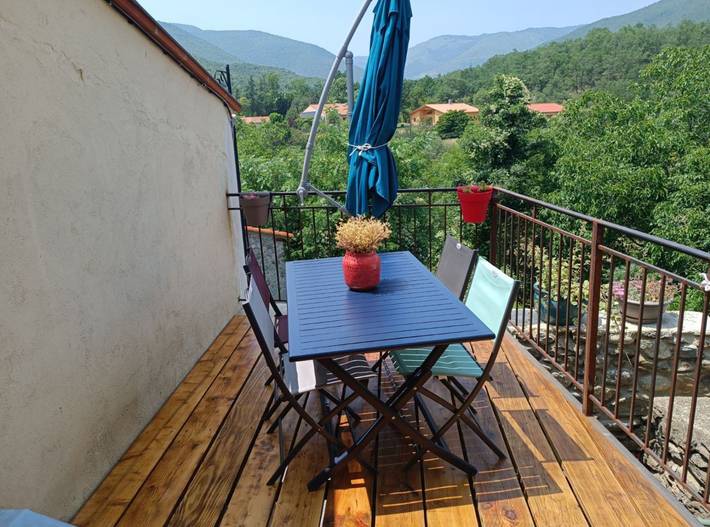 Gîte pour 4 personnes, avec terrasse