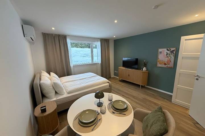 Ganze Wohnung, Terrassen-Apartment | Seenähe | Klima | nah Bremen in Ganderkesee, Naturpark Wildeshauser Geest