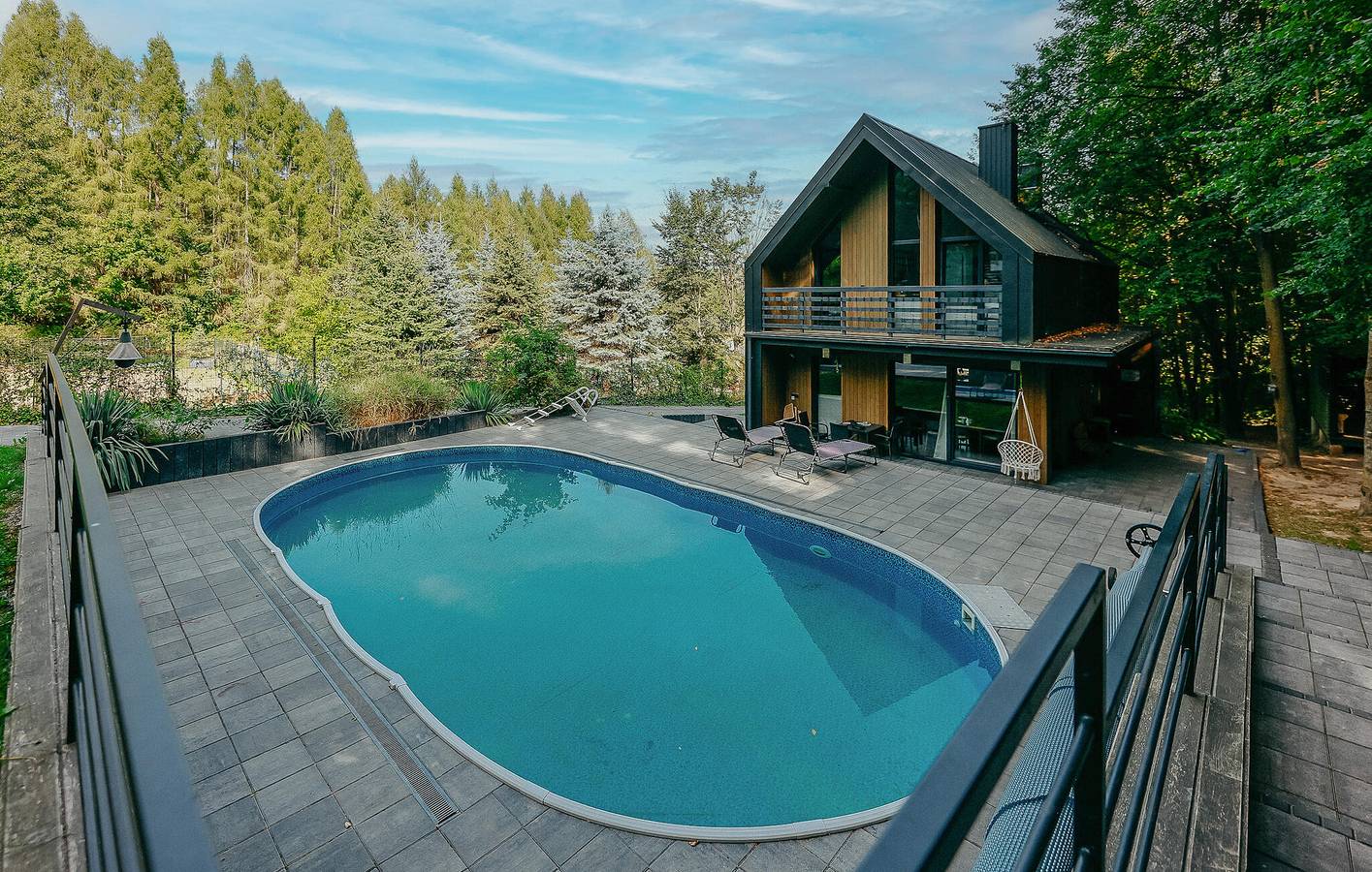 Ferienhaus für 6 Personen mit Terrasse in Heiligkreuz