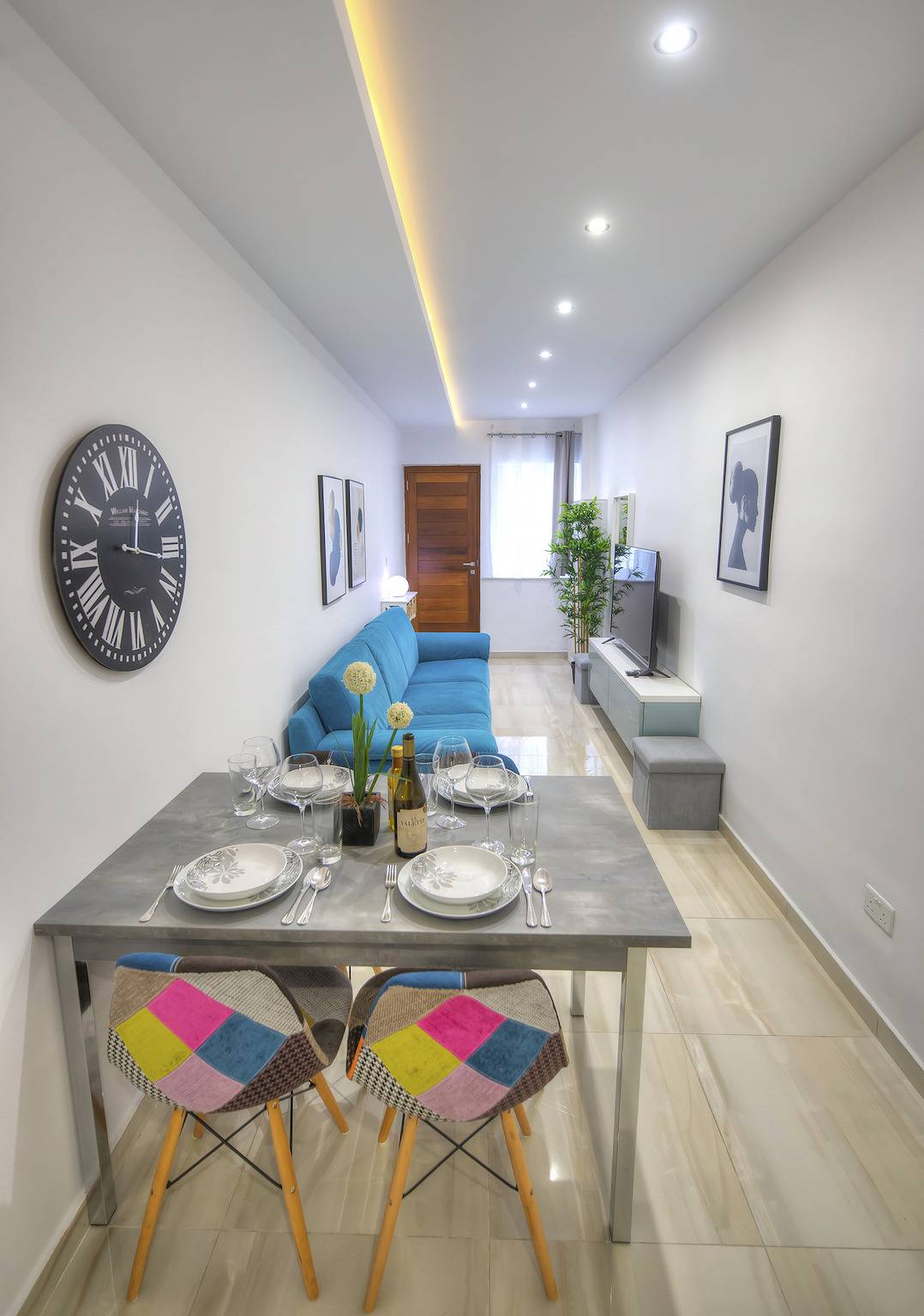 Entire apartment, Holiday apartment for 3 people with terrace in San Giljan, Malta Island