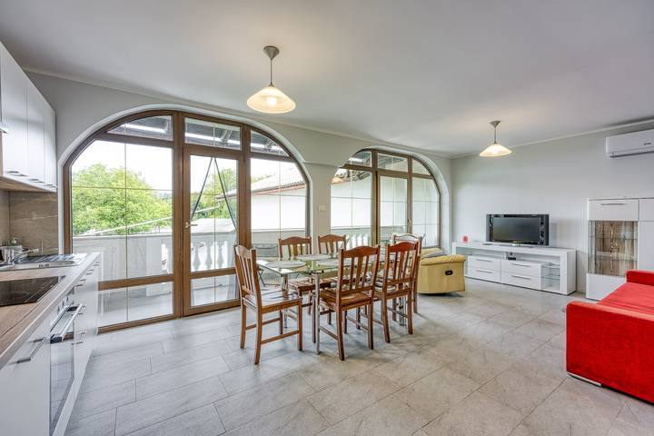 Ferienwohnung für 5 Personen, mit Balkon