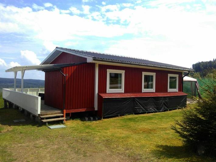 Ferienhaus für 6 Personen, mit Terrasse und Garten sowie Seeblick und Ausblick in Gräsmark