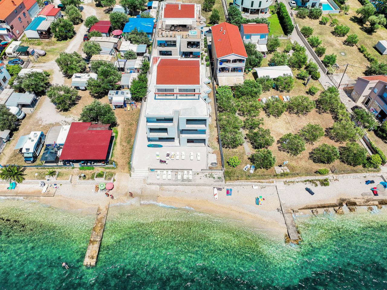 Ganze Wohnung, Dʻart Villa Apartment A3- two bedroom first floor in Bibinje, Zadar