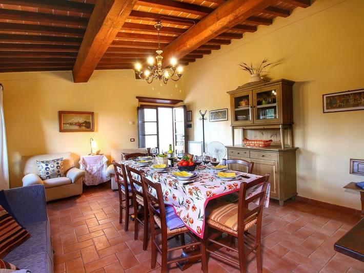 Gîte pour 4 personnes, avec piscine et terrasse, adapté aux familles à Radda in Chianti - 3