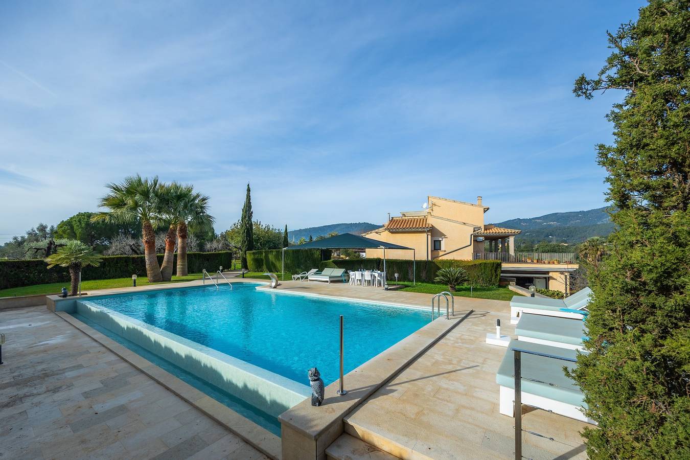 Maison de vacances « El Olivar » avec vue sur la montagne, Wi-Fi et climatisation in Selva, Majorque l'intérieur des terres