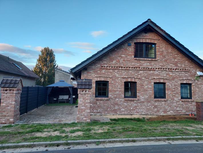 Ferienwohnung für 4 Personen, mit Terrasse und Garten, mit Haustier in der Lausitz