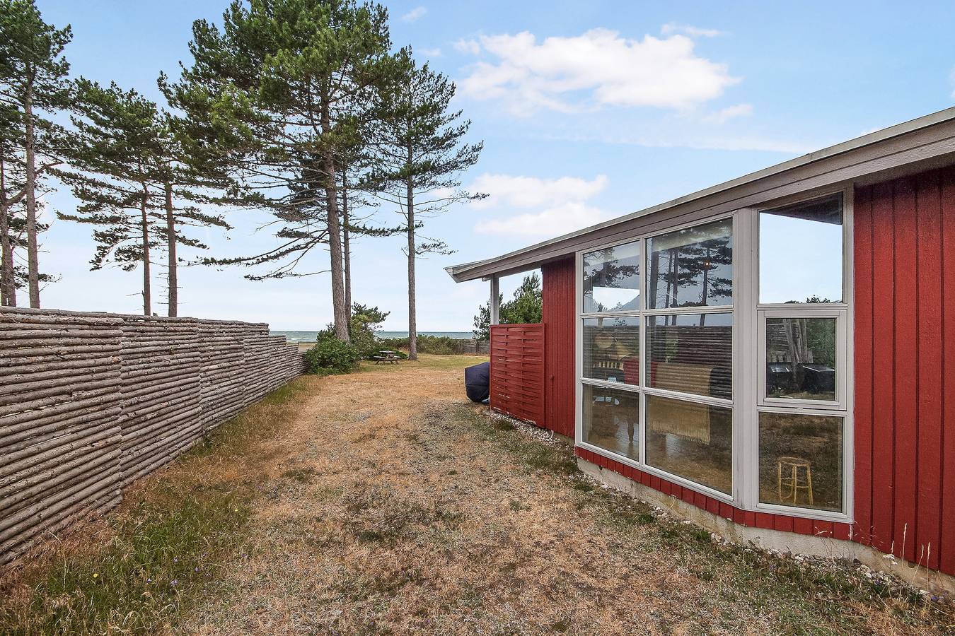 Ferienhaus am Strand mit Panoramablick in Bjerge, Kalundborg und Umgebung