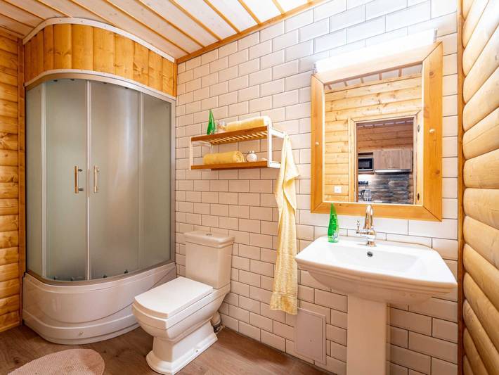 Ferienwohnung für 12 Personen, mit Terrasse und Garten sowie Sauna und Ausblick in Nordböhmen - 3
