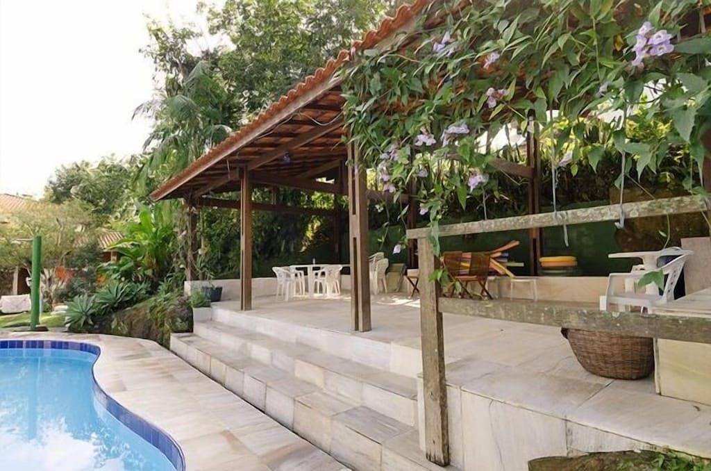 Schönes Haus in Guapimirim mit 7 Suiten mit Klimaanlage in Guapimirim, Rio de Janeiro (Bundesstaat)